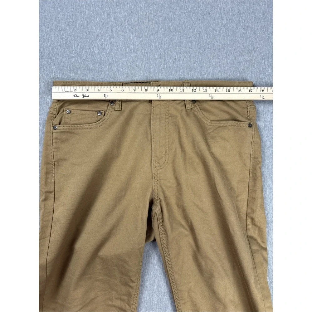 Banana Republic Travel Jean Pants Mens Size 32 x‎ 30 Athletic Fit Stretch Tan